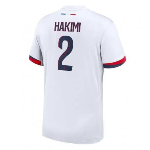 Fotbalové Dres Paris Saint-Germain Achraf Hakimi #2 Venkovní 2024-25 Krátký Rukáv